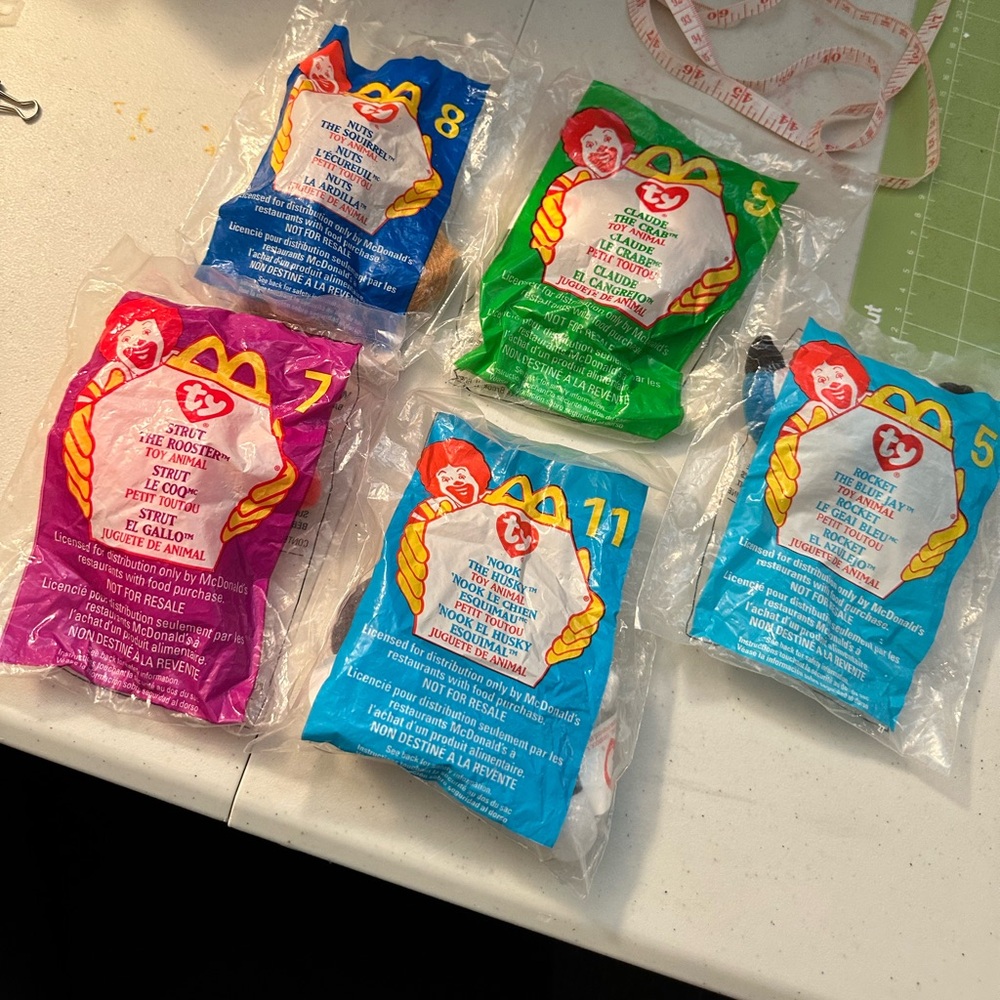 1993 McDonald’s Ty Beanie Babies